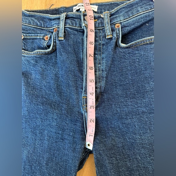 Re/Done Skinny High Rise Jeans Size 26 - Picture 5 of 8